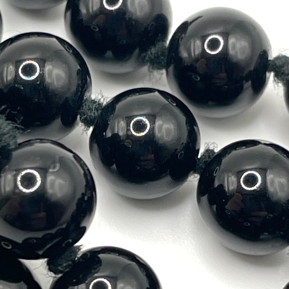 Vintage Panther Head Beaded Necklace Pin - Picture 6 of 16